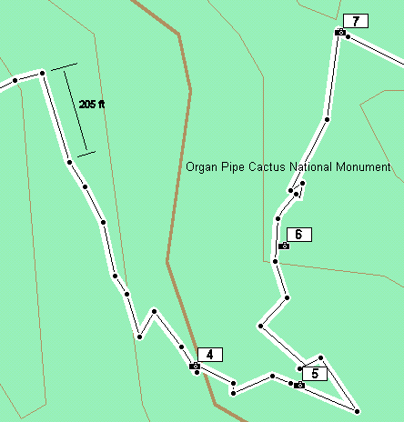 Bull Pasture Trail Section 2 Map