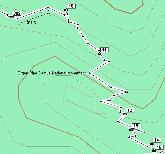 Bull Pasture Trail Section 3 Map