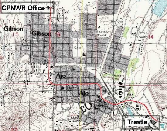 Rt 85 South Map