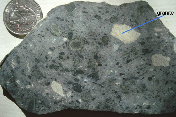 Kimberlite Volcanic Mantle Rock 60 Million Years Ago