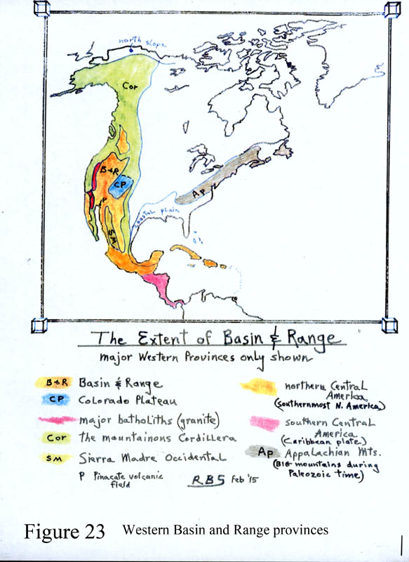 Regional Extent of Basin and Range Province