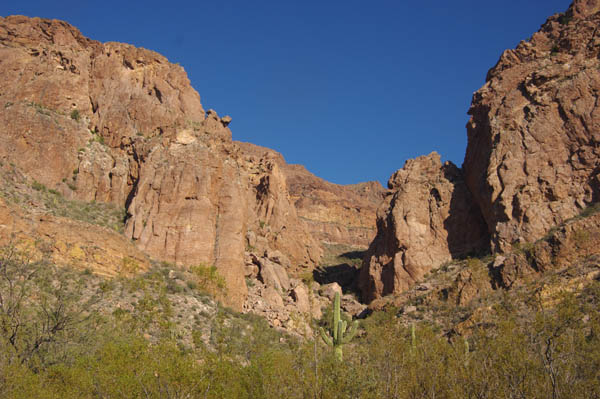Arch Canyon from below