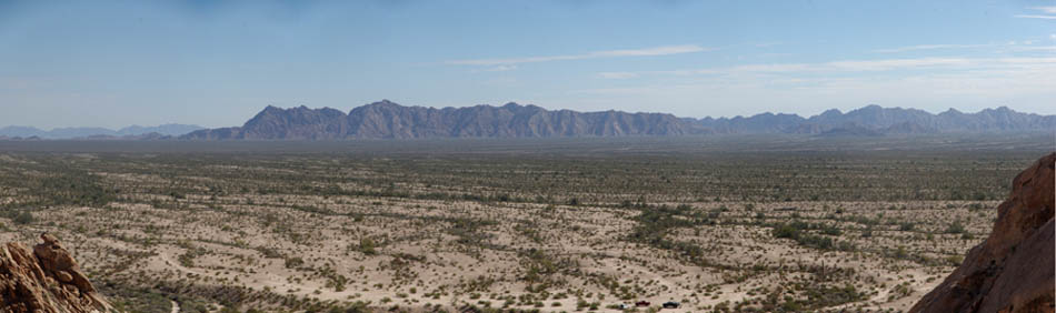 Lechuguilla Desert below Tinajas Altas
