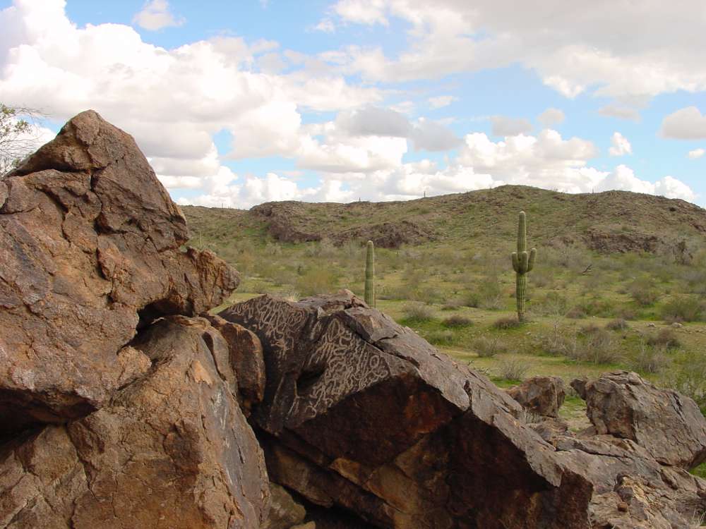 Traveling Man Petroglyph